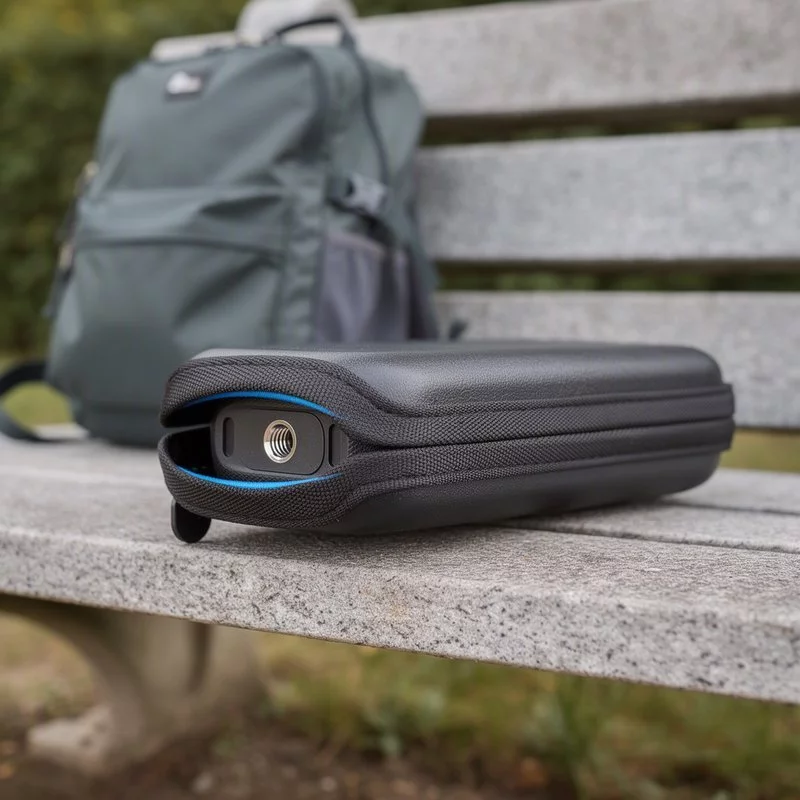 กระเป๋าเก็บกล้อง Insta360 X4 X5 แบบแข็ง กันกระแทก พกพา ซิปเรียบ ป้องกันเลนส์ กล่องอุปกรณ์เสริม thumbnail 3