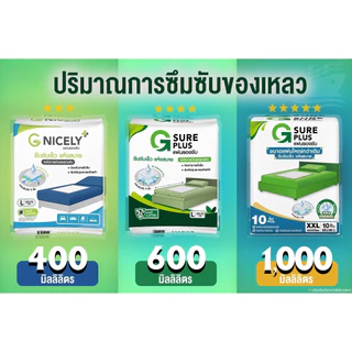 G SURE PLUS แผ่นรองซับ สำหรับผู้ใหญ่ (สินค้าตามตัวเลือก)