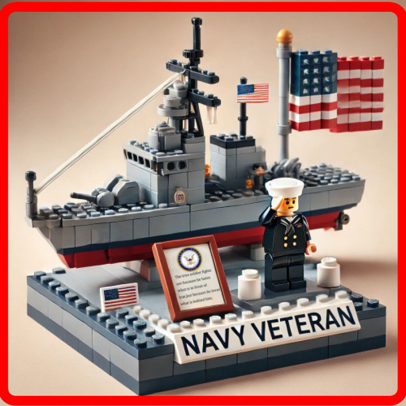 Veterans Blocks บล็อกตัวต่อที่เข้ากันได้กับของเล่นปริศนา