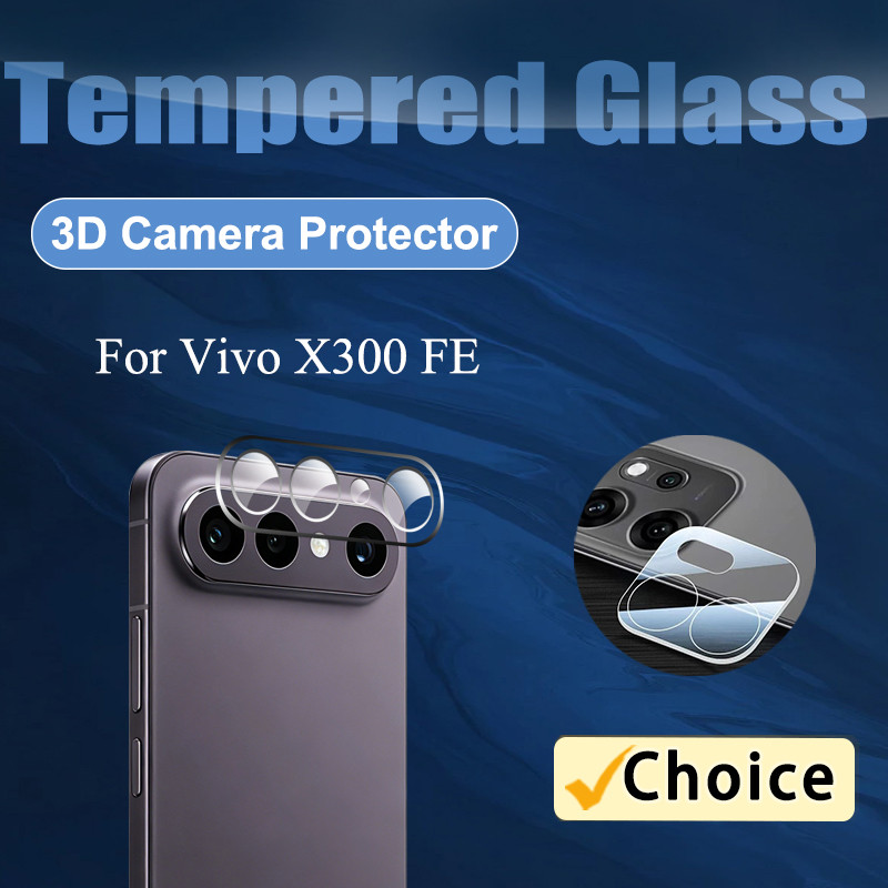 3D HDเลนส์กล้องVivo X300 FE 2Dเลนส์ป้องกันฟิล์มสําหรับVivo X300 FE Ultra Pro 300s X200 FE 3Dกระจกนิร