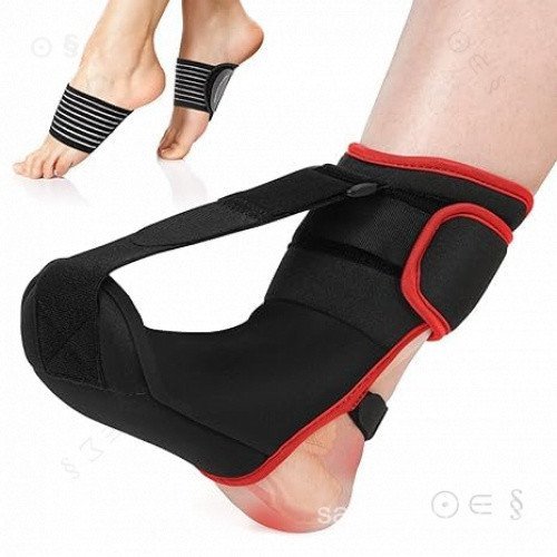 Plantar Fasciitis Night Splint Sock: Soft Plantar Fasciitis Brace with Arch Support for Sleeping Ach
