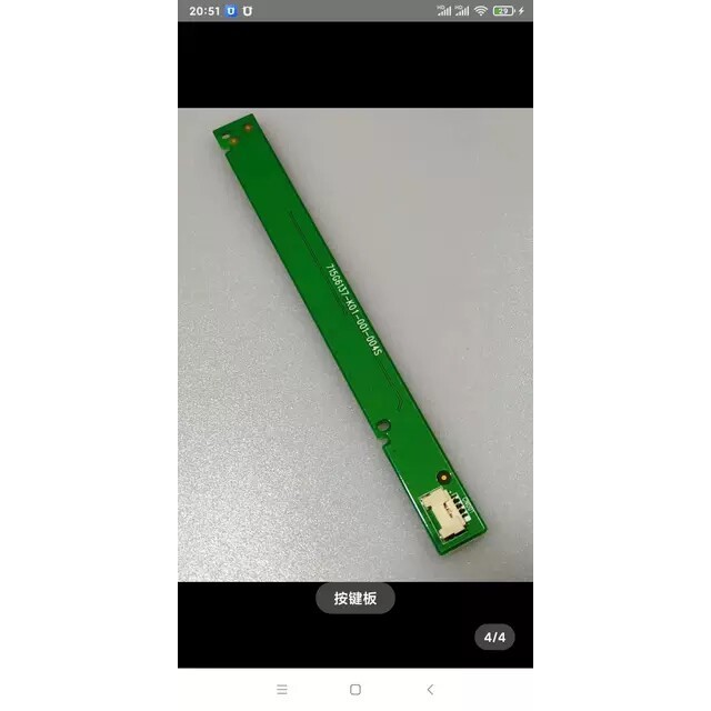 Haier LE46G3000 บอร์ดปุ่มทีวี LCD