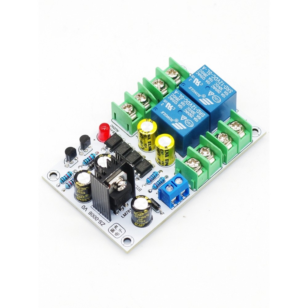 2.1 Dual-Channel Three-Channel Speaker Protection Board Optocoupler Class D Digital Power Amplifier 