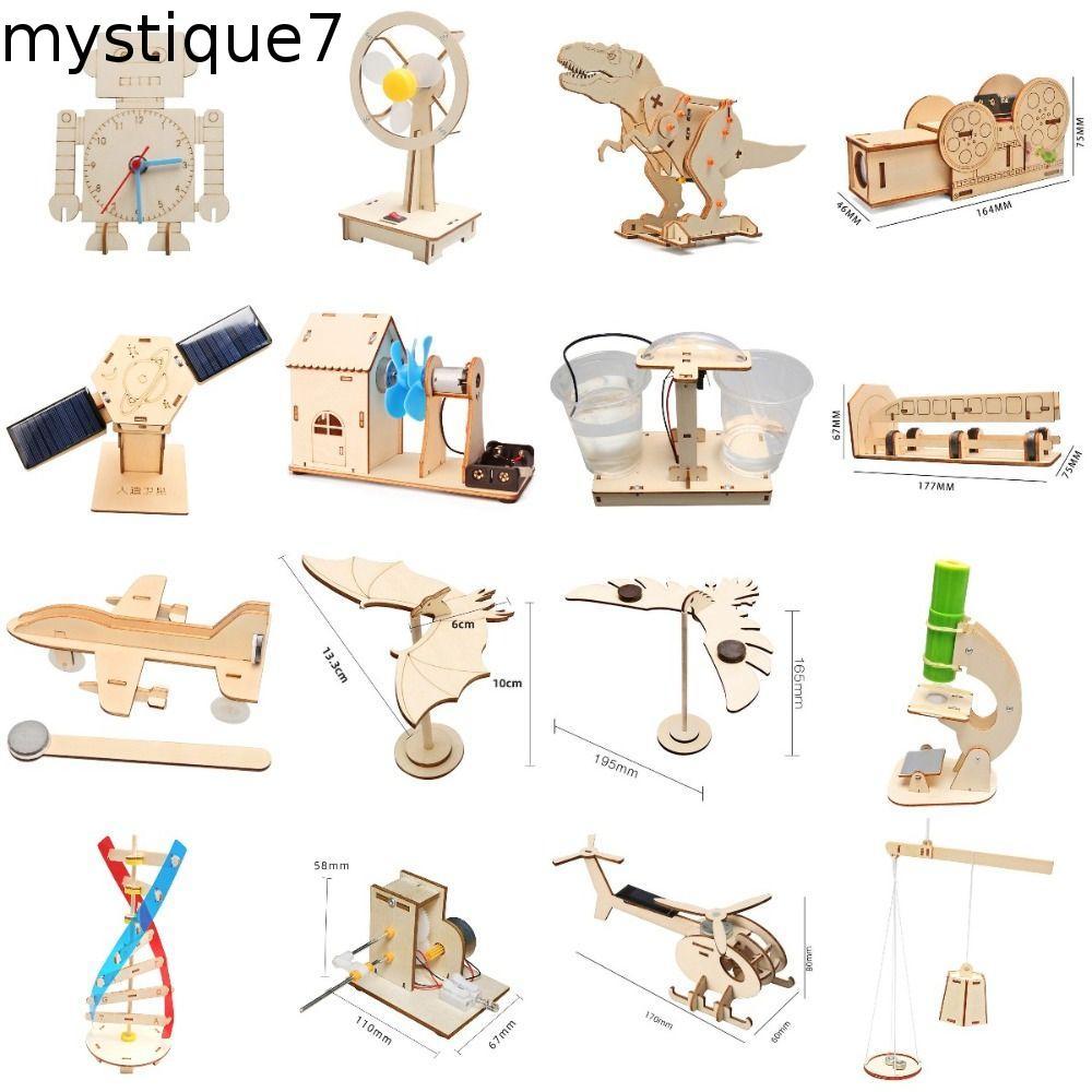 MYSTIQUE ชุดทดลองวิทยาศาสตร์, DIY ประกอบแม่เหล็กการทดลองปริศนาของเล่น, ยานพาหนะของเล่น DIY ชุดการสอนจําลอง DIY ของเล่นวิทยาศาสตร์อุปกรณ์การเรียน
