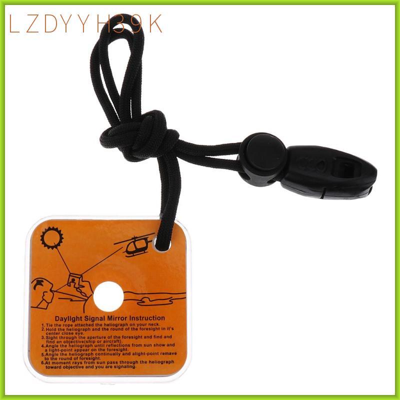 [lzdyyh39k] 2.24 x 2.24 นิ้ว (57 x 57 mm) กระจกสะท้อนแสงสัญญาณพร้อม - เครื่องมือกลางแจ้ง - Utility &