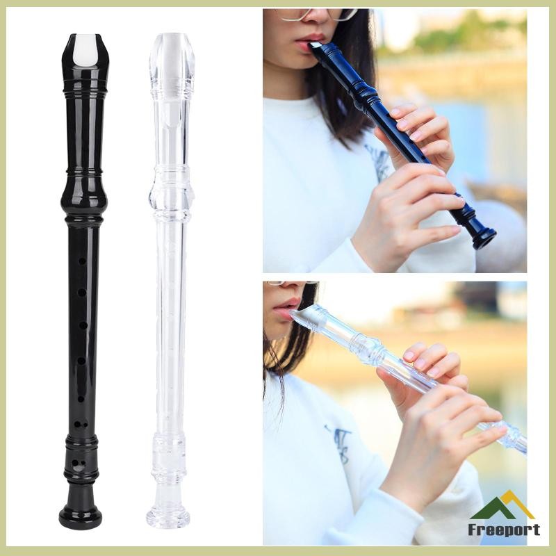 [Szgqmyyx1] Professional 8 หลุม Soprano Recorder Key of ขลุ่ย Descant เครื่องดนตรี w/ ทําความสะอาด R