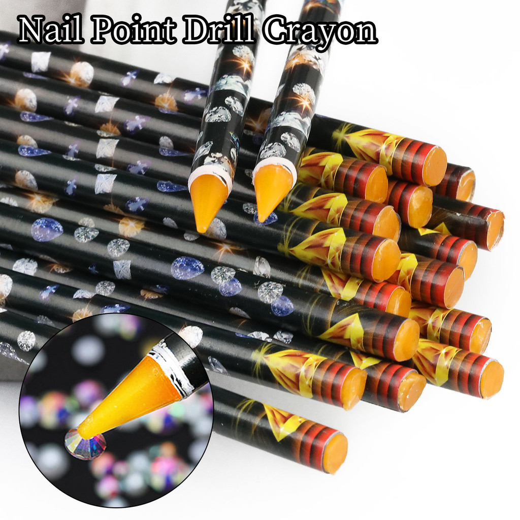 Misscheering กาวจุดเจาะปากกาสติกเกอร์เจาะปากกาจุดเจาะเครื่องมือเจาะปากกา Crayon - รูปที่ 5