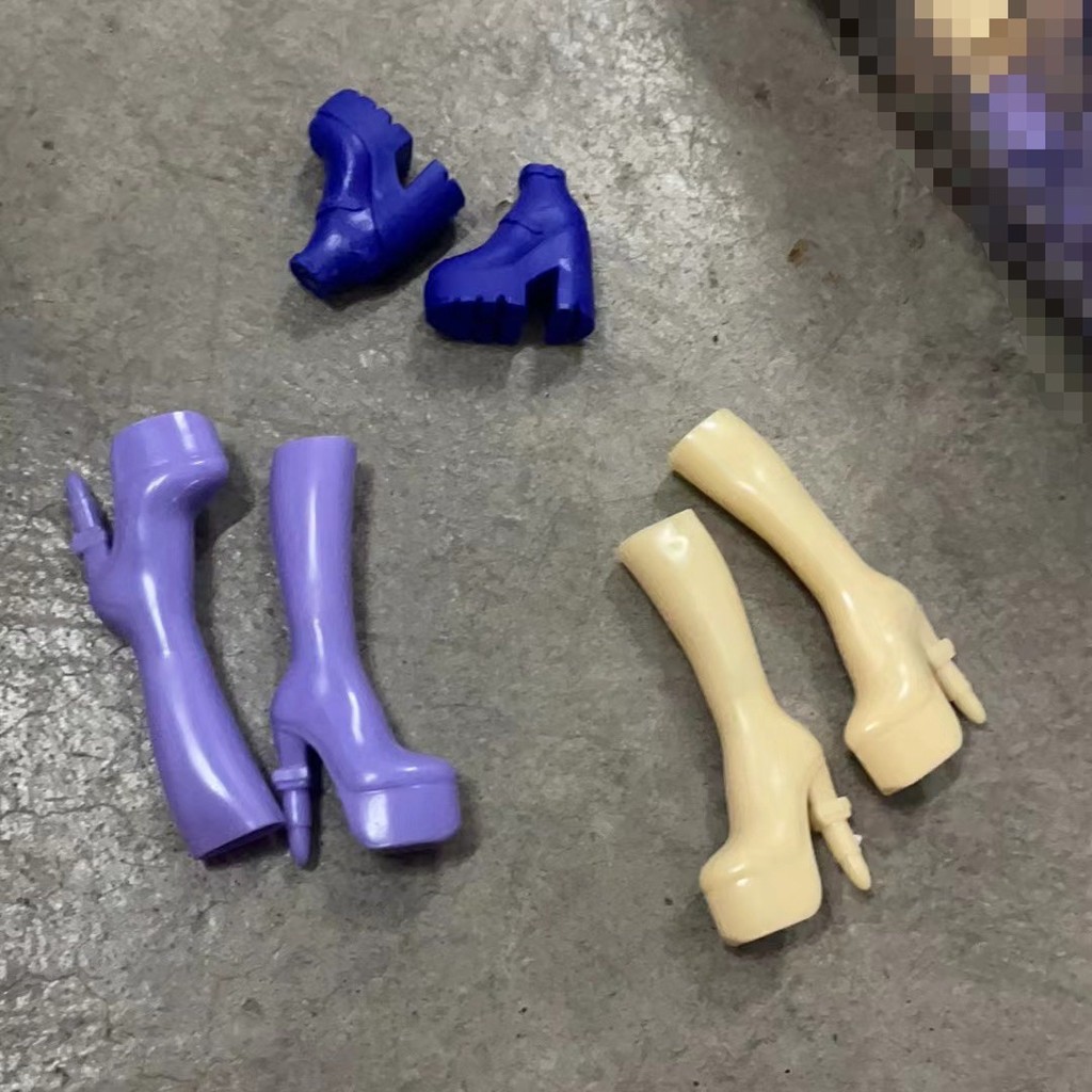 รองเท้า Bratz รองเท้าตุ๊กตา รองเท้าตุ๊กตา Girls Play House Toys Rainbow High School รองเท้าตุ๊กตา