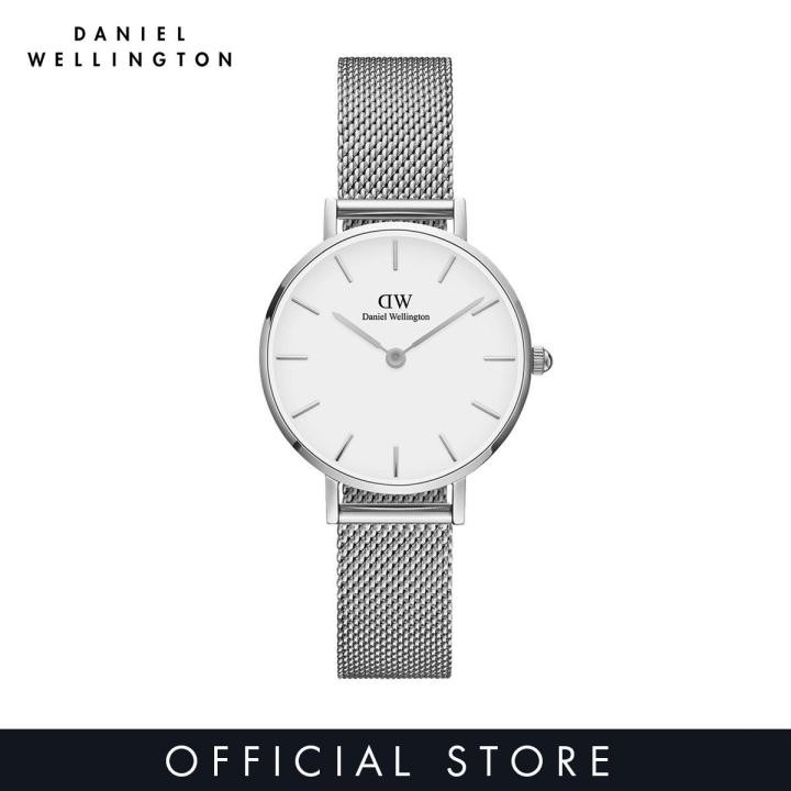 Daniel Wellington นาฬิกาข้อมือ Petite Sterling S White 36มม สีเงิน