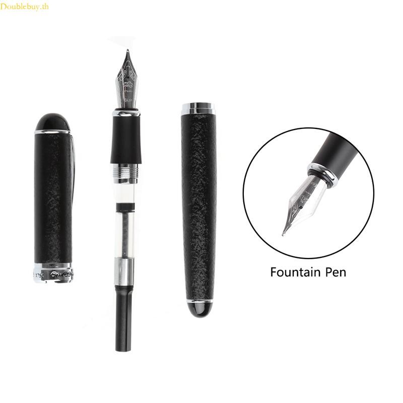 Doublebuy JINHAO X750 Medium Nib Fountain Pen อุปกรณ์เครื่องเขียนเครื่องมือเขียน