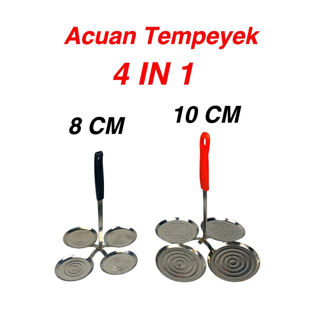 4 in 1 Tempeh แม่พิมพ์เค้ก Rempeyek เค้ก Peyek แม่พิมพ์ Tempeh Mold