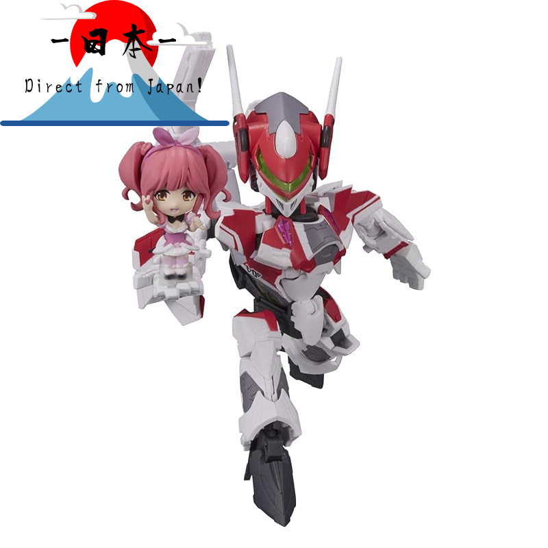 [Direct from Japan]
TINY SESSION Macross Δ VF-31 Siegfried Series: Fully Poseable 100mm PVC & ABS Fi