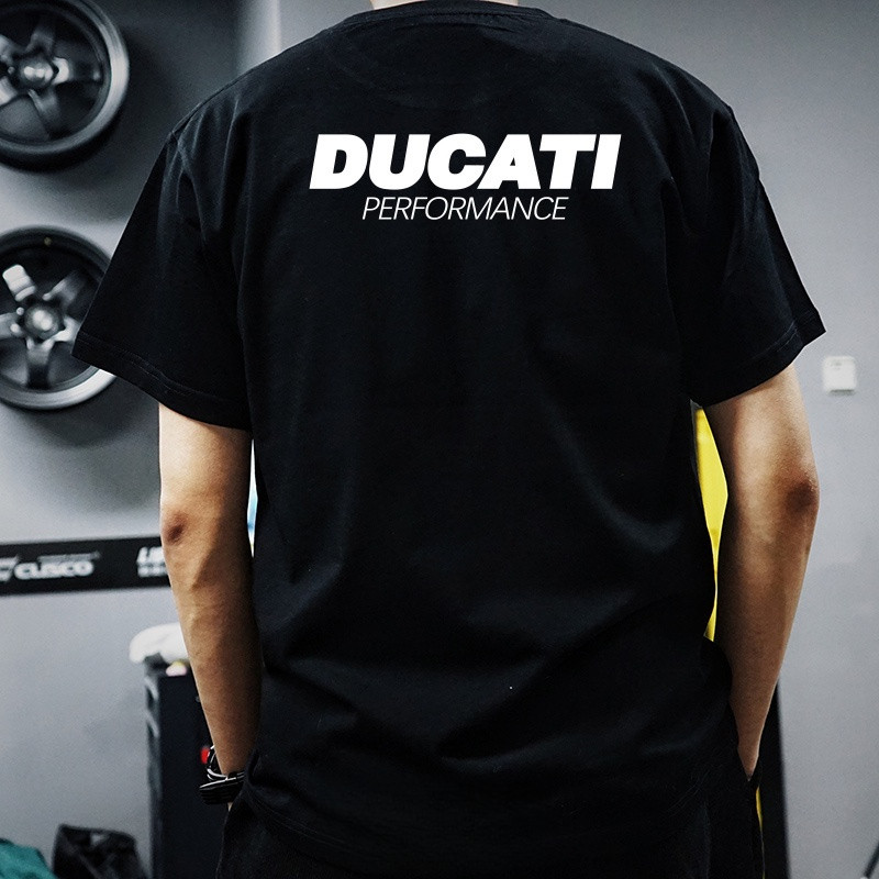 เสื้อยืดแขนสั้น พิมพ์ลาย MOTO GP ผ้าฝ้ายแท้ 100% Cotton สําหรับผู้ชาย Unisex S-5XL [COD | พร้อมส่ง]