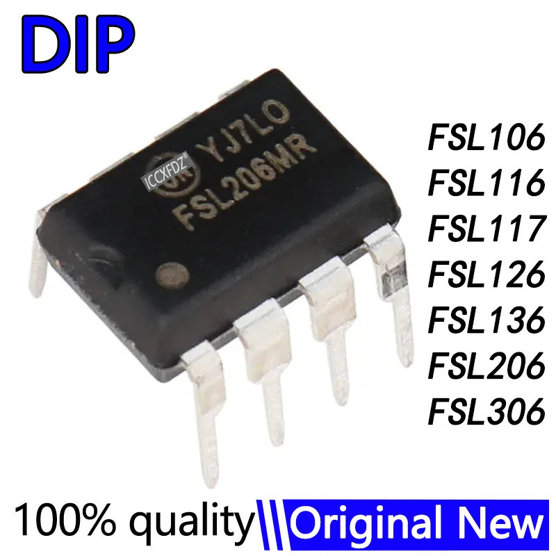 ชิป 1-5 ชิ้น FSL136MR DIP-8 FSL136 FSL106MR FSL106 FSL206MR FSL117 FSL117 FSL117MRI FSL116HR FSL126H