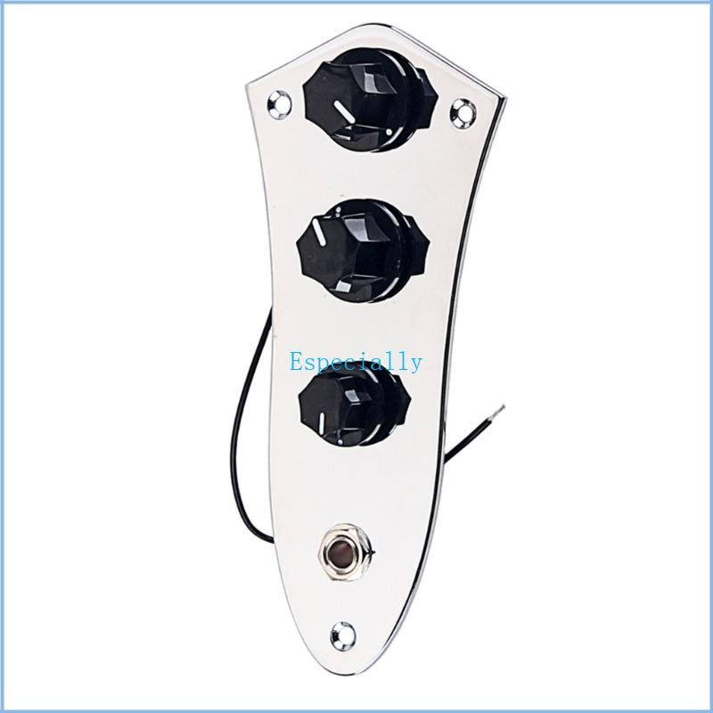 ESP Prewired Guitar Switch Control Plate 3 Way Wired Load Control Plate ทนทาน