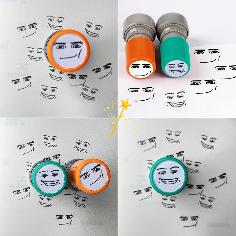 Roblox Series Seal ตลกหน้ายิ้มรูปแบบซีลสําหรับ Creative Diy Journaling ของขวัญ
