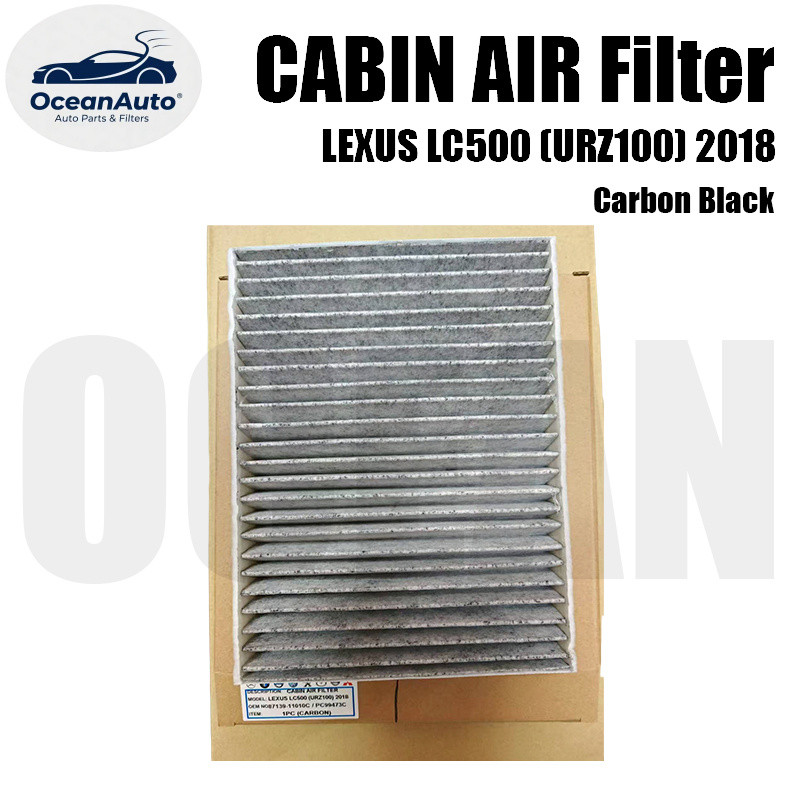 LEXUS LC500(URZ100)(2018) ไส้กรองอากาศห้องโดยสาร • ไส้กรองอากาศในรถยนต์ Carbon Black 87139 - 11010C 