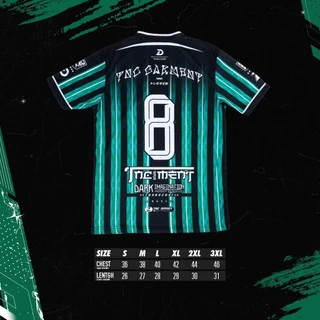เสื้อกีฬาพิมพ์ลาย เสื้อบอล ผ้าไมโครโพลีเอสเตอร์ ออกกำลังกาย Sport A18