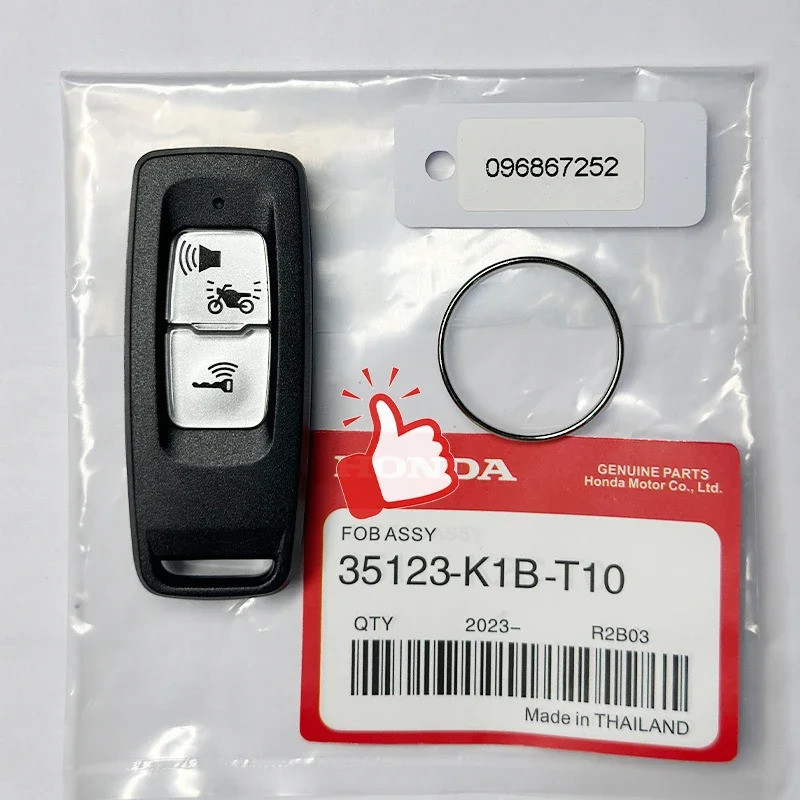 กุญแจรีโมทคอนโทรลรถจักรยานยนต์สําหรับ Honda PCX160 2021-2023 433.92MHz ID47 ชิป FCC ID 35111-K1Z-U11 35123-K1B-T10 ราคา ถูกที่สุด ดีลบีเคเค แกลเลอรีภาพที่ 5