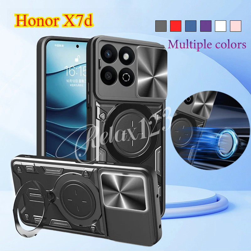 สําหรับ Honor X7d 5G 2025 HonorX7d HONOR X 7d x7d X7d X7 abc 4G 5G ปลอก 2025 ผู้ถือแหวนเคสโทรศัพท์เก