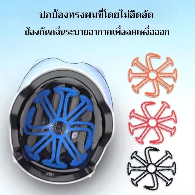 ซับในหมวกกันน็อคสำหรับจักรยาน รถจักรยานยนต์ จักรยานไฟฟ้า สไตล์ผมไม่กด ระบายอากาศได้ดี เหมาะสำหรับฤดูร้อน ระบายอากาศ