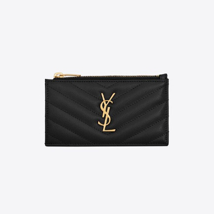 YSL  Yves Saint Laurent  CASSANDRE card holder SAINT LAURENT
