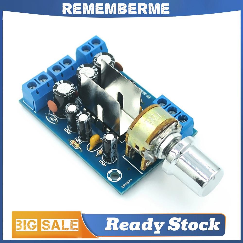 TEA2025B เครื่องขยายเสียง DC 5-12V AC 5-9V 2.0 Channel Digital Mini Amplifier 3W X 2 Dual สเตอริโอเค