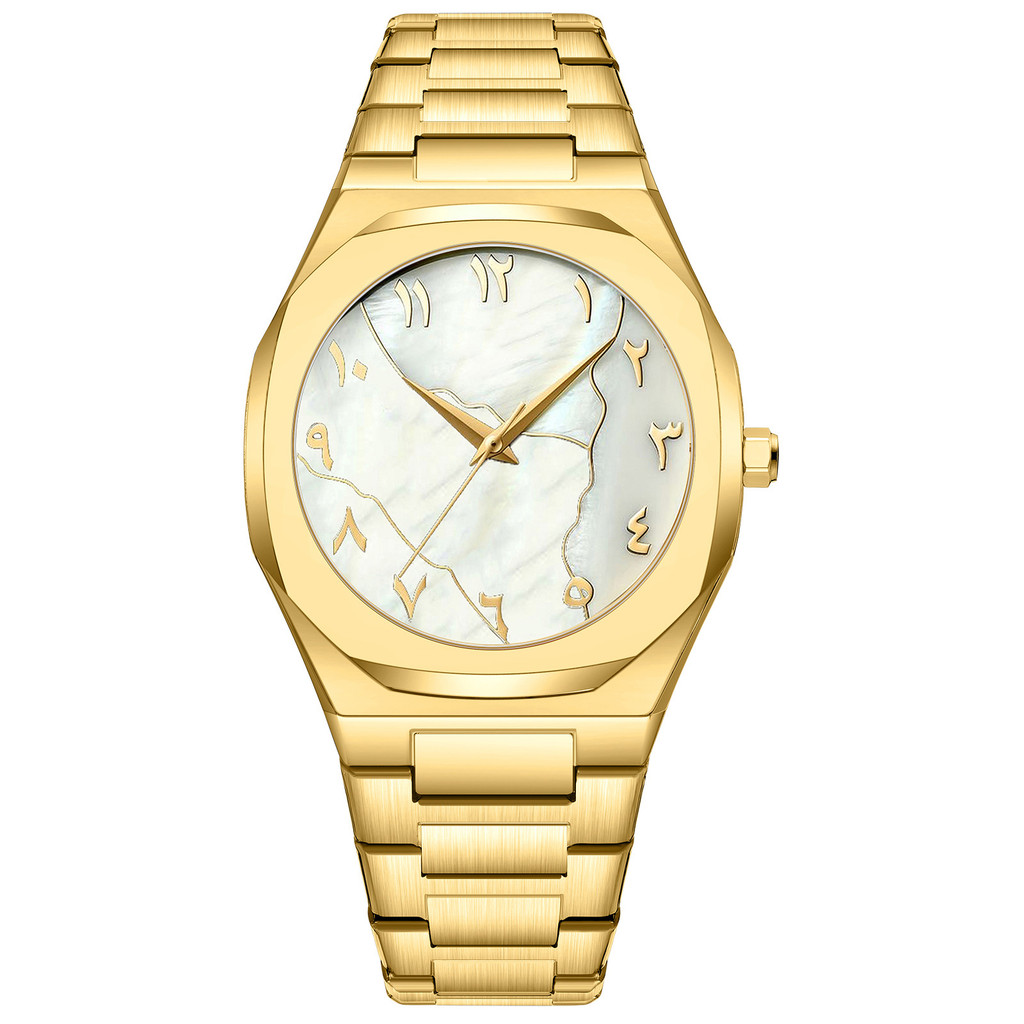 [คลังสินค้าพร้อม] Best win 260BK Hot-sale Creative Shell Pearlescent ธุรกิจสองด้านตัวเลขอาหรับสายเหล