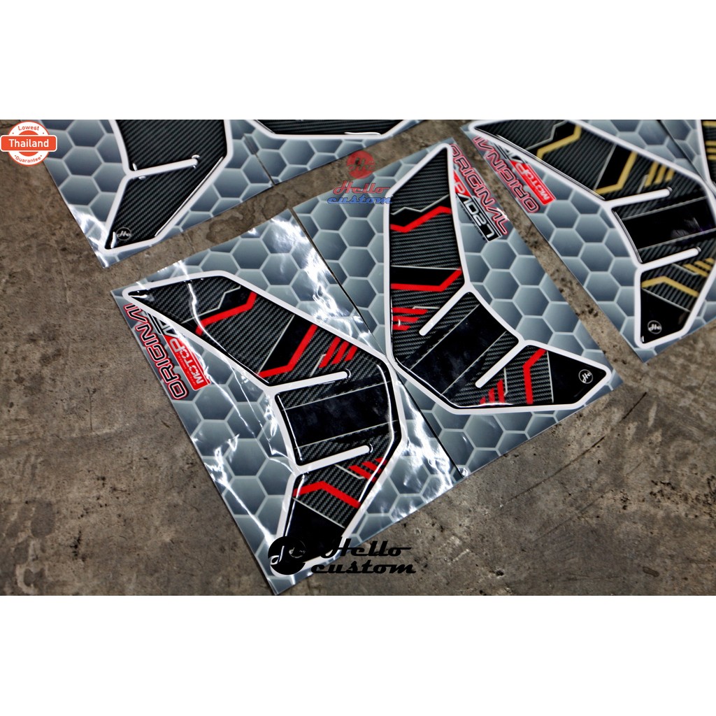 สติ๊กเกอร์ กันรอยแก้มข้าง ลายเคฟล่า ADV 350 ----- ADV350