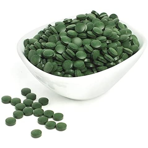 พร้อมสต็อก American Sunfood Spirulina Chlorella Chlorella Spirulina Tablets Chlorella