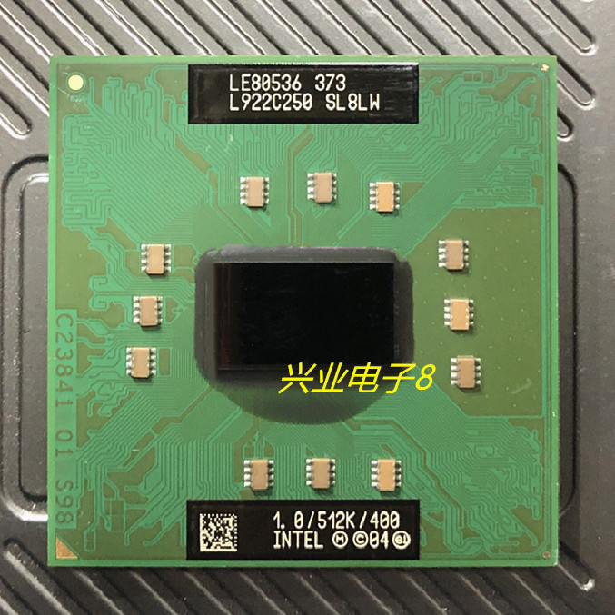LE80536 373 SL8LW 1.0/512K/400 อุตสาหกรรมบอร์ดควบคุมอุปกรณ์เสริม BGA ลูกปัด CPU