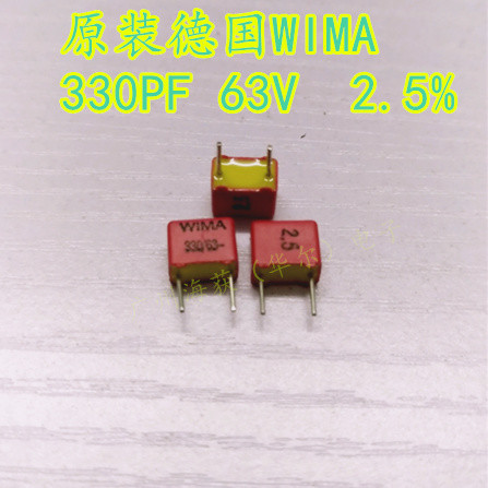 WIMA WIMA 330PF/330P/331/63V WIMA ตัวเก็บประจุของแท้ FKP2