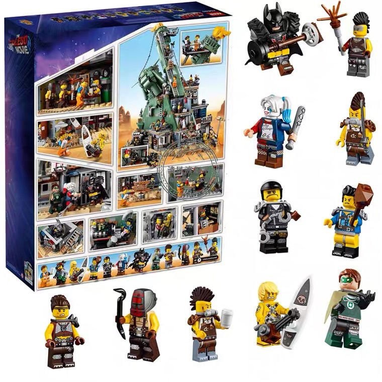 รูปปั้น Liberty 70840 ภาพยนตร์ Doomsday 2 ชายหญิงที่เข้ากันได้ Lego Castle ของเล่นยุบบล็อกตัวต่อเพื่