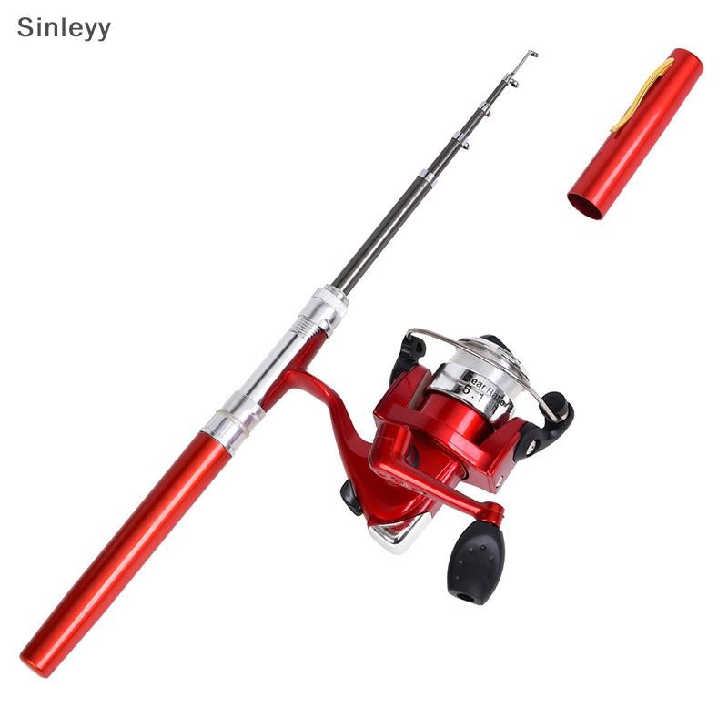 NLE Ultra Short Pocket Rods Steelhead Fishing Rods Small Micro Mini Fishing Rods 1.1m Drum Reel ตกปล