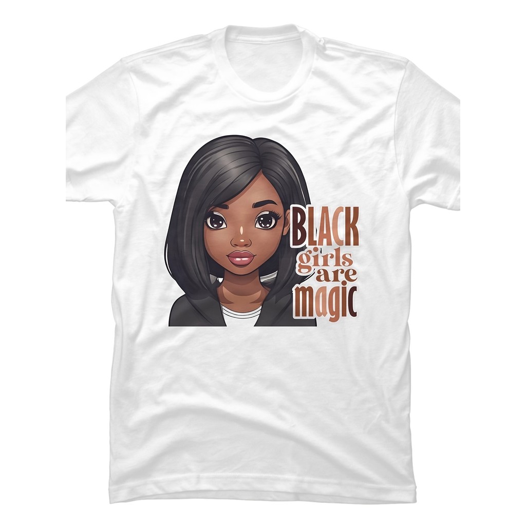 KATUN Magis 220gsm สีดําหนังสาวรูปแบบชายเสื้อยืดหวีผ้าฝ้ายแขนสั้น