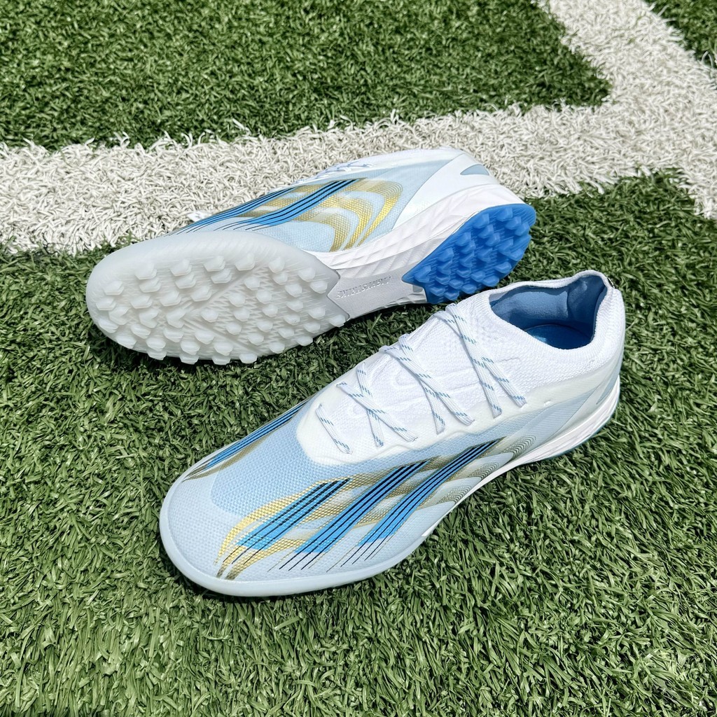 X X23.1 Super Top Football Boots Fragmented Spikes AG Training Shoes Low-Top Cushioning Rubber Grass