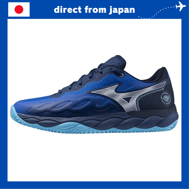 Mizuno Wave Enforce Court OC Tennis Shoes – Clay & Artificial Grass, Wide Fit, Lightweight Model