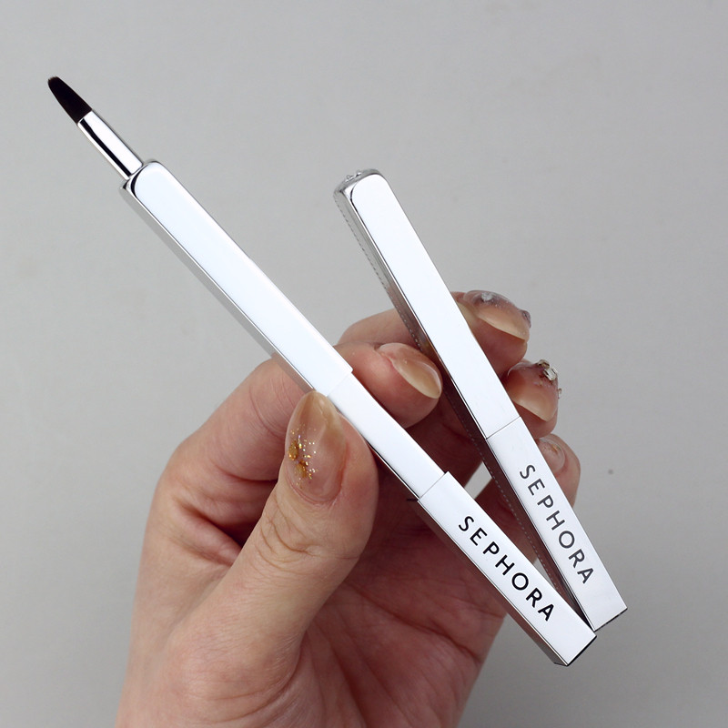 Sephora Sephora Retractable Portable Lip Brush แปรงทาลิปสติกแบบพกพา Lip Liner Brush แปรงแต่งหน้า