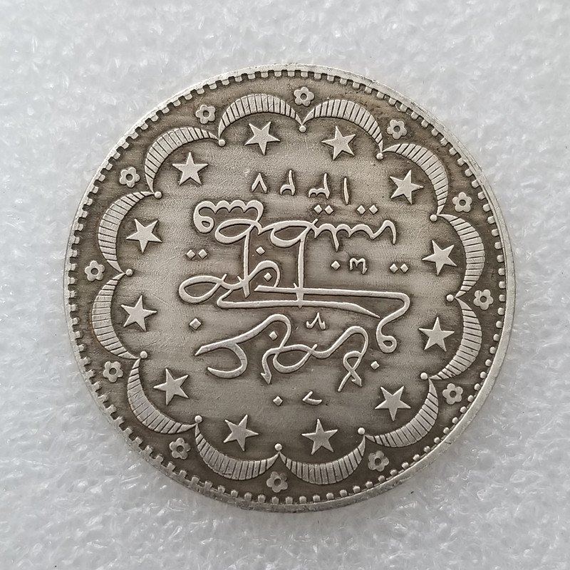 ทองเหลืองโบราณเงินชุบดอลลาร์เงิน#7034LYAJIE25912 C6W7