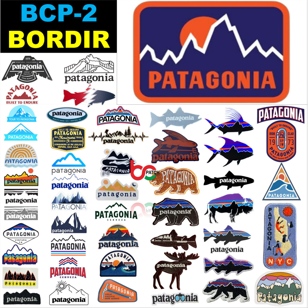 BCP-PATAGONIA 02 PATCH EMBROIDERY ADVENTURE/MOUNT