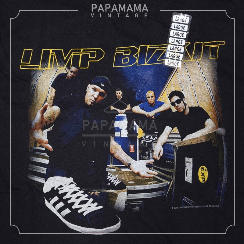 LIMPBIZKIT North America Tour DeadStock 2000s tag รูปที่ 4