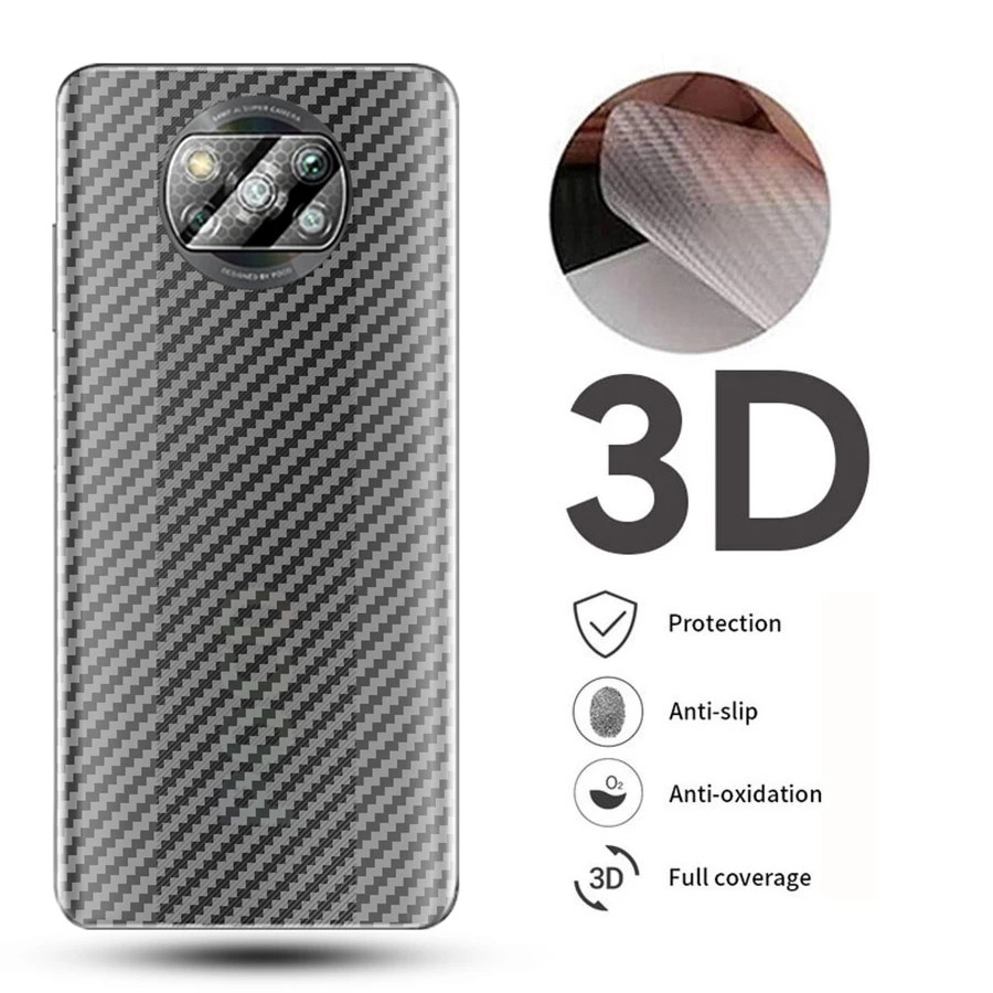 SAMSUNG J2 / J2 Core / J3 / J4 / J4+ / J5 / J6 / J6+ / J7 / J7+ / J7 Core ] 3D Carbon Skin Full Body