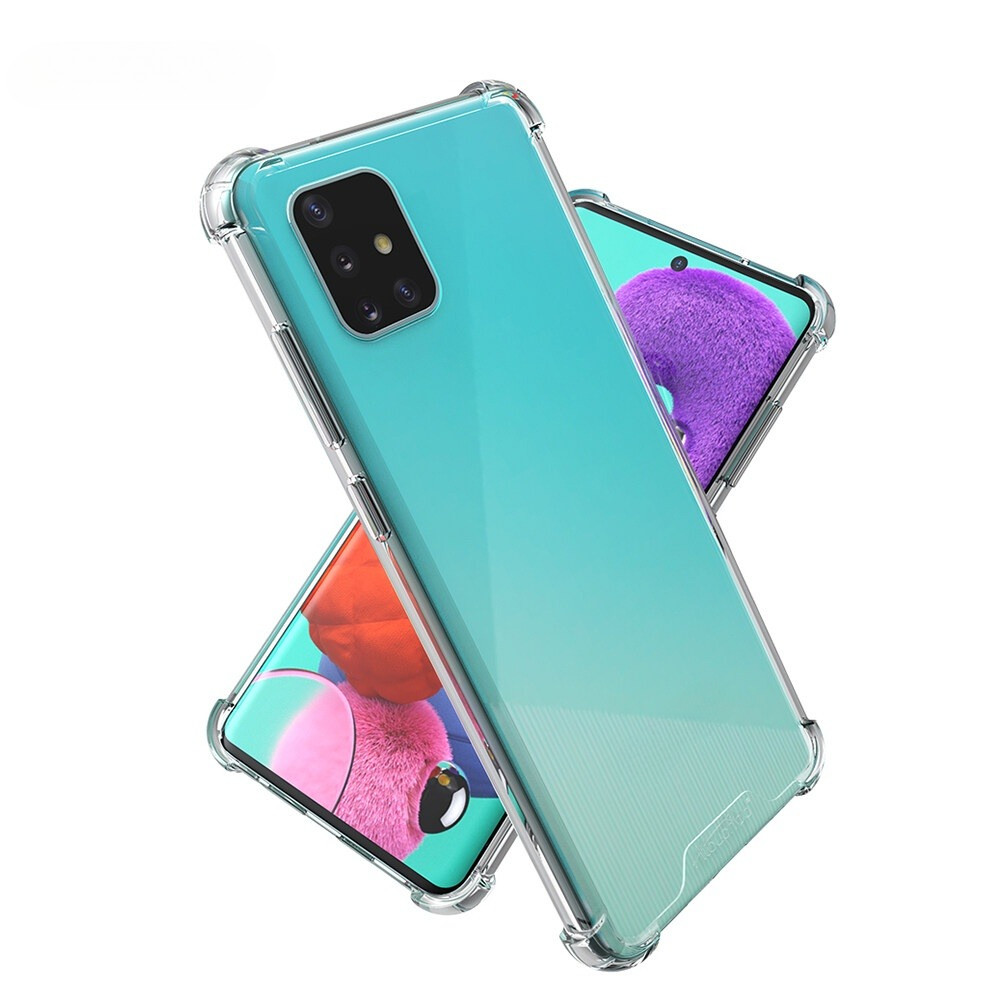 เคสKingkong Case For Samsung Galaxy A51 เคสใสกันกระแทก ขอบนิ่ม-หลังแข็ง