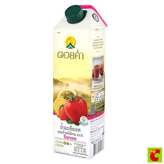 [Live] ดอยคำ น้ำมะเขือเทศผสมน้ำผลไม้รวม 98% ม็อกเทล 1000 มล.