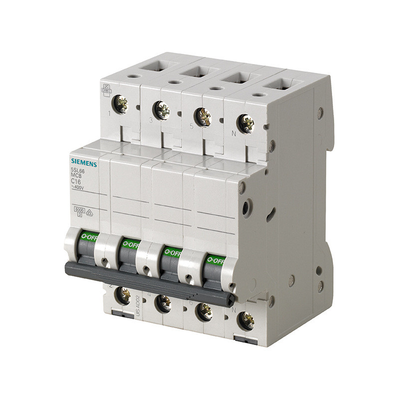 Siemens 5SL6 เซอร์กิตเบรกเกอร์ขนาดเล็ก 5SL6 3P+N D13 | 5SL66138CC4.6