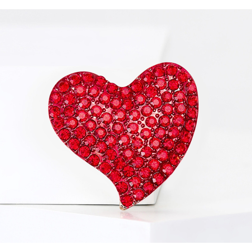 เข็มกลัดหัวใจสีแดงสุดโรแมนติก ของขวัญวันวาเลนไทน์ ของขวัญวันเกิดให้แฟน ผู้หญิง คนพิเศษ - รูปที่ 4