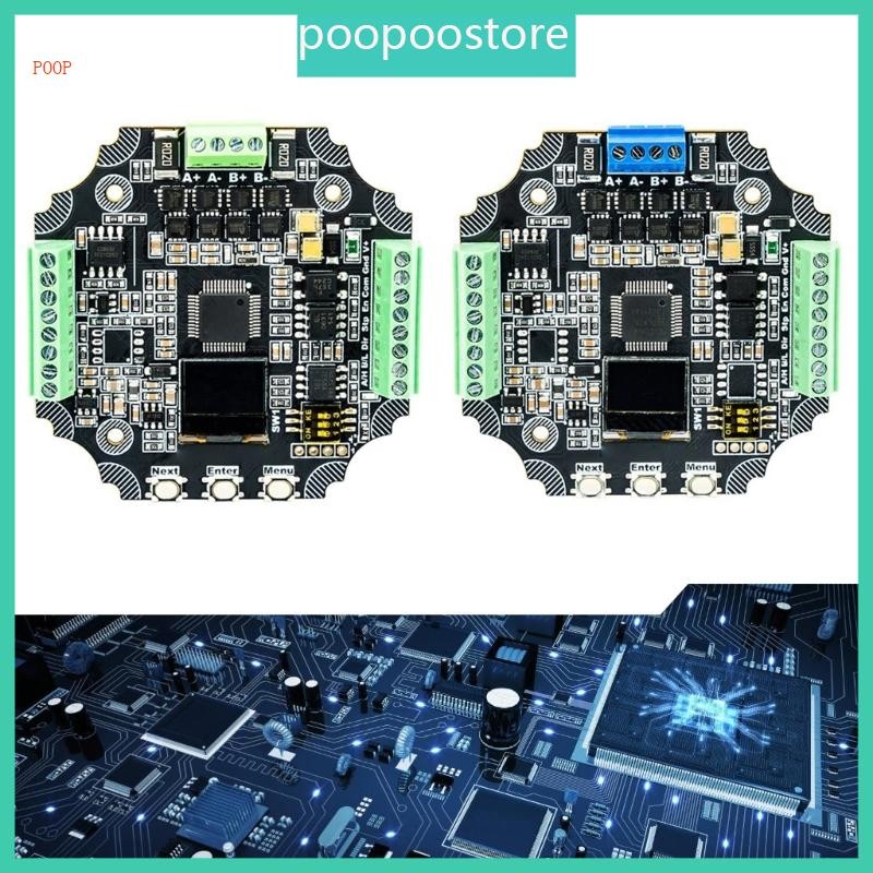 POOP Servo57D Driver สําหรับ MKS SERVO57D PCBA Nema23 ปิด Looping Stepping Drive RS485 CAN Controlle