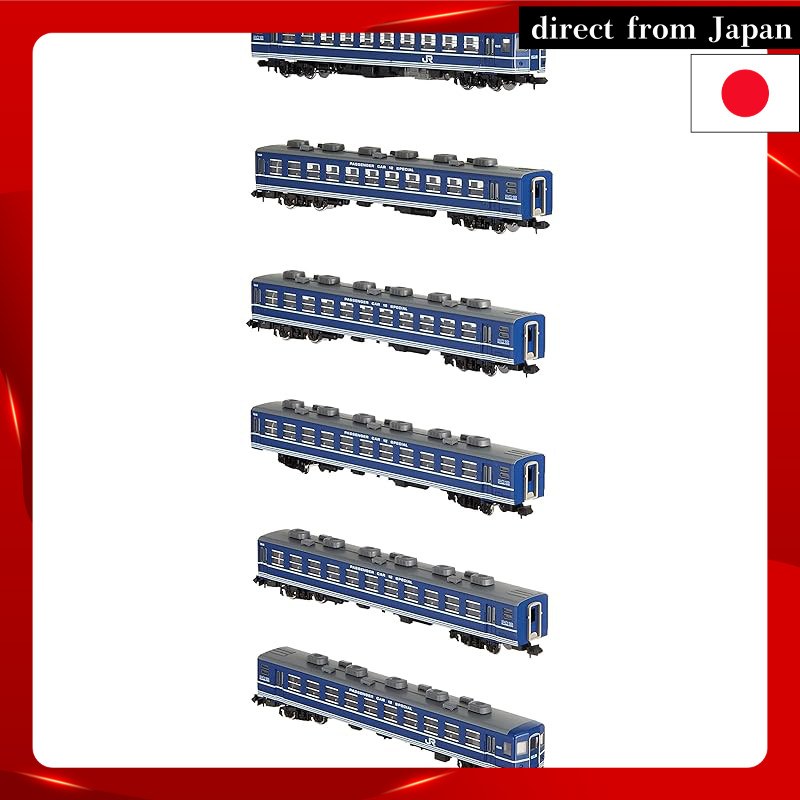 TOMIX N Gauge 12-Series Passenger Car Set for the Spur Ooyama No. 98727 (6 cars) - Model Trains Pass