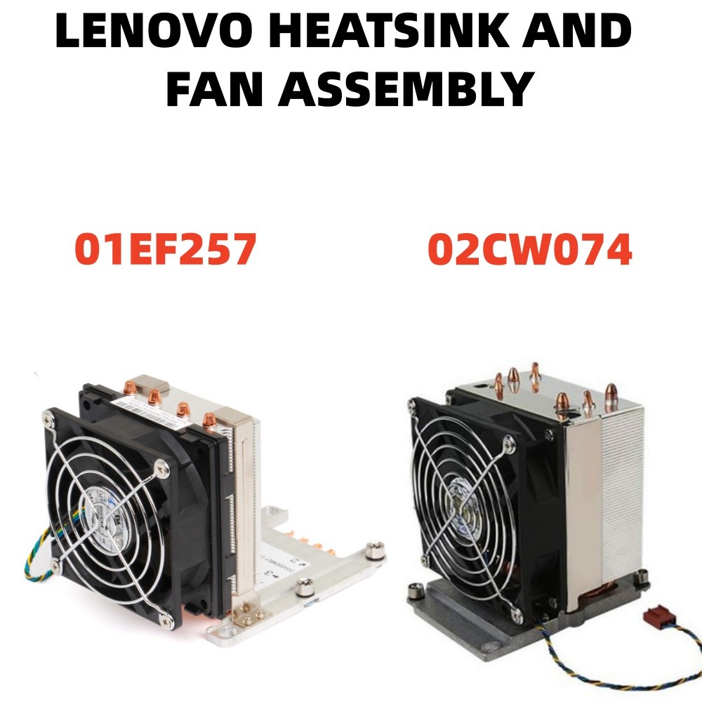 Lenovo ThinkStation P720 พัดลมระบายความร้อน Workstation ฮีทซิงค์ 01EF257 02CW074