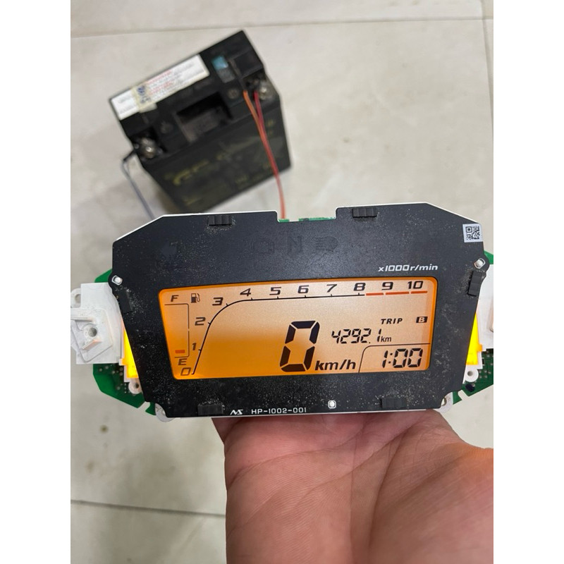 หน้าจอนาฬิกา Honda MSX 125 LCD จาก 2014-2020